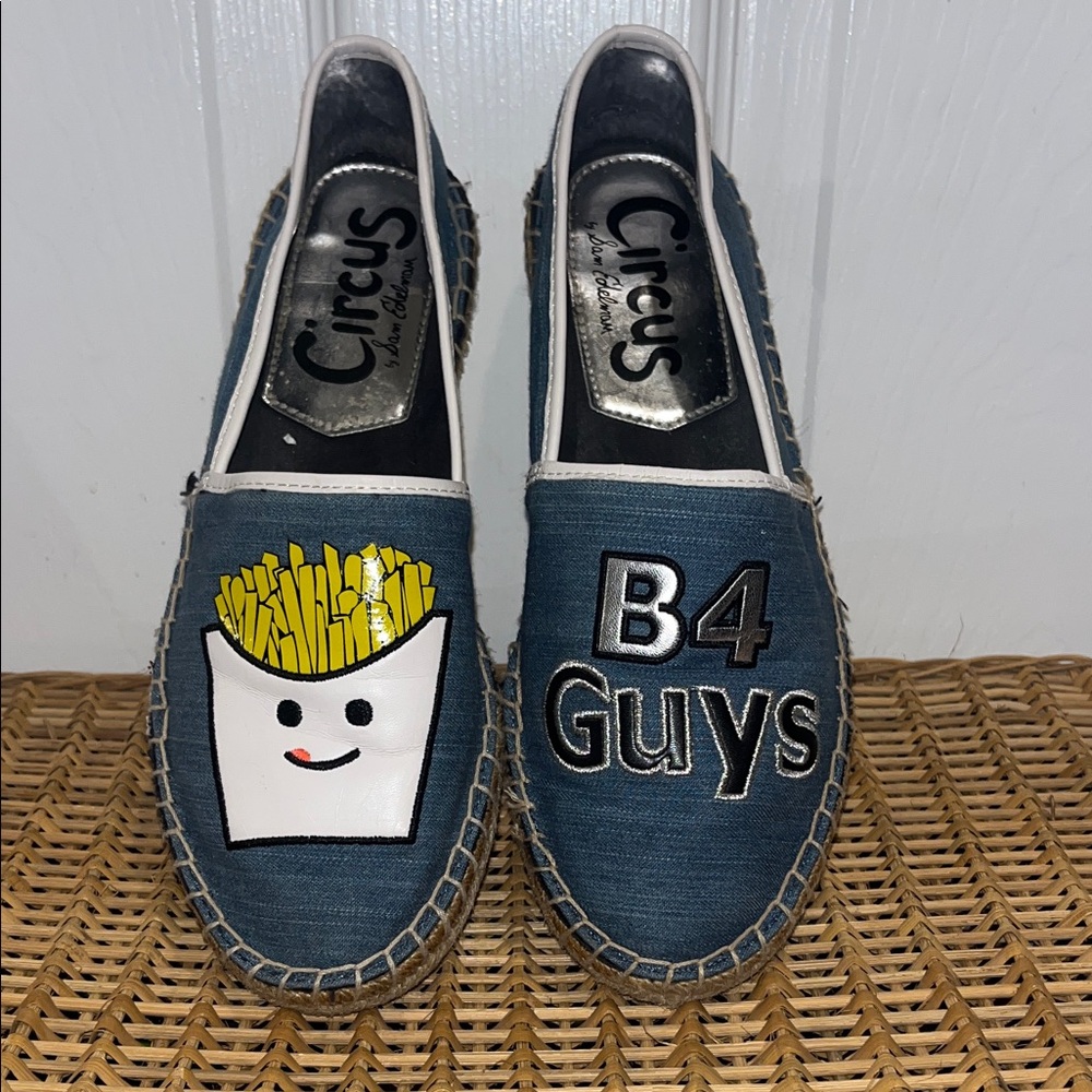 CIRCUS BY SAM EDELMAN Leni fries b4 guys espadrille flats